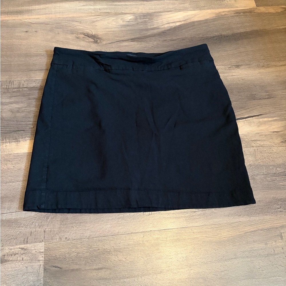 Women's Napa Valley Black A-Line Skirt Size 16P